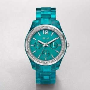  RELIC Starla Transparent Blue Multifunction Watch Watches