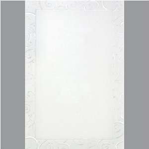   : Custom White Pearl Swirl Invitation Kit (50 count): Office Products