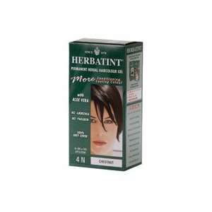 Herbatint, Permanent Herbal Haircolor Gel, Chestnut, Ct 