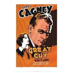  Great Guy Movie Poster, 11 x 17 (1936)