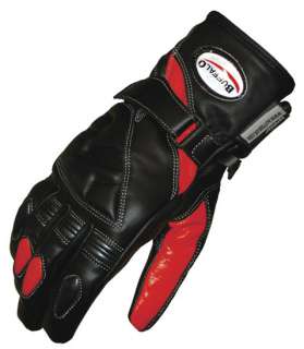 BUFFALO BLADE SUMMER LEATHER MOTORCYCLE GLOVES  
