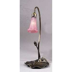  16H Pond Lily Lamp Base, 1 Light, Accent Lamp
