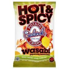 Seabrook Hot& Spicy Wasabi Crisps   Groceries   Tesco Groceries