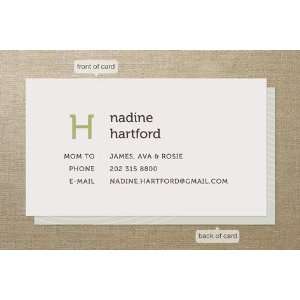  Initial Business Cards