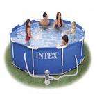 Intex New 56998EG Above Ground Pool 10 Feet X 30 Inch Metal Frame w 