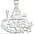 FindingKing Sterling Silver Little Angel Pendant