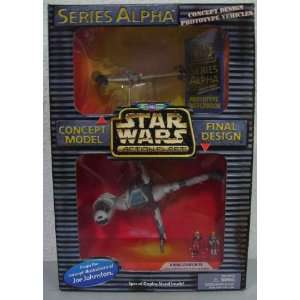  Star Wars Micro Machines Action Fleet Series Alpha B Wing 