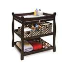 Badger Basket Cherry Sleigh Style Changing Table