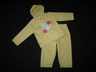 NEW POODLE DIVA Pants Yellow Girls Fall Clothes 0 3m  