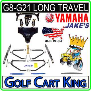 Yamaha G8 G21 Golf Cart Jakes Long Travel Lift Kit  