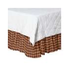   dust ruffle king 100 percent cotton fabric bed skirt king size 78 by