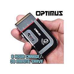 Optimus Direct AC Power Rechargeable Pocket Palm Shaver  Health 