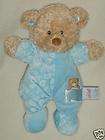 Baby Gund Paisley Collection Blue Teddy Bear 58267