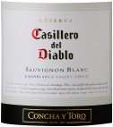 Label for Casillero del Diablo Reserva Casablanca Sauvignon Blanc 75cl