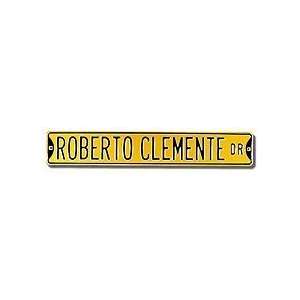  Steel Street Sign ROBERTO CLEMENTE DR Sports 