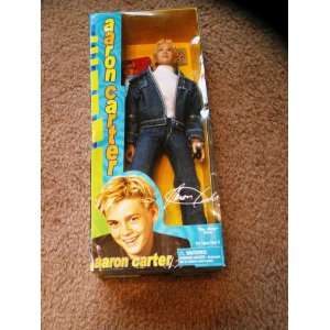    Aaron Carter Play Along signed box 12 inch doll Toys & Games