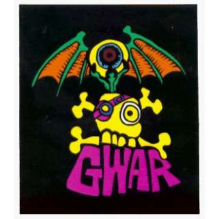  Gwar   One Eyed Green Monster Thing with Logo on Black 