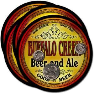  Buffalo Creek , CO Beer & Ale Coasters   4pk Everything 