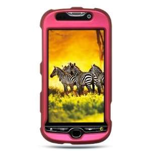  HOT PINK Hard Rubber Feel Plastic Case for HTC Mytouch 4G 