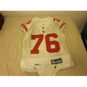 2008 New York Giants NFL Game Used Jersey #76 Chris Snee   NFL Jerseys 