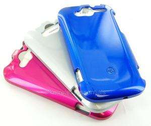   OEM BodyGlove HTC MyTouch 4G/HD Blue+Pink+Silver Vibe Hard Case  
