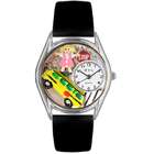 Whimsical Watches School Bus Driver Watch Classic Gold Style   Mother 