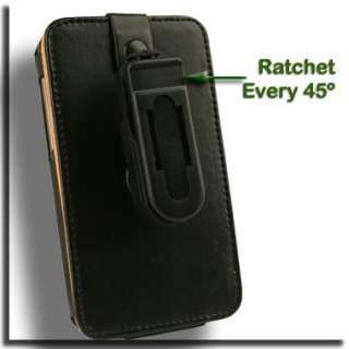 Leather Wallet Case for HTC ThunderBolt Pouch Belt Clip  