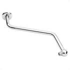 Pegasus S Extension Brass Shower Arm with Flange   Finish Polished 