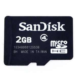  SanDisk 2 GB MicroSD TransFlash Card Electronics