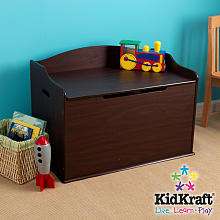 KidKraft Austin Wooden Toy Box   Espresso   KidKraft   Toys R Us