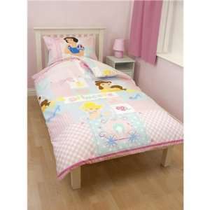  Disney Princess Wishes Rotary Single Bed Duvet Quilt 