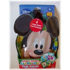  Mickey Mouse Clubhouse Kids Cards   4 Card Game: Toys 