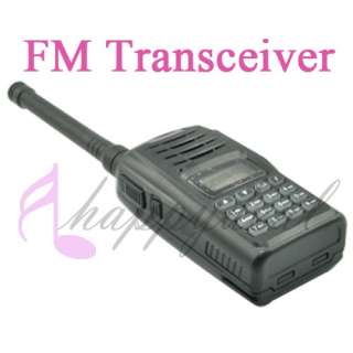 Walkie Talkie FM Transceiver Two Way Radio 199 Channels UHF/VUF Ham 
