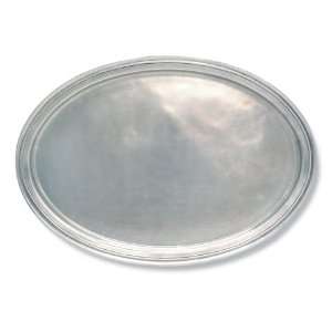  Match Pewter Extra Large Oval Tray