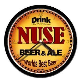  NUSE beer and ale cerveza wall clock: Everything Else