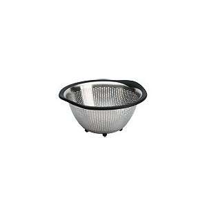  OXO 3 Qt. Stainless Steel Colander   Gray