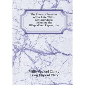  , 1808 1841,Clark, Lewis Gaylord, 1808 1873 Clark  Books