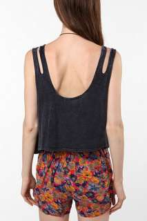 UrbanOutfitters  Sparkle & Fade Crop Double Strap Tank Top