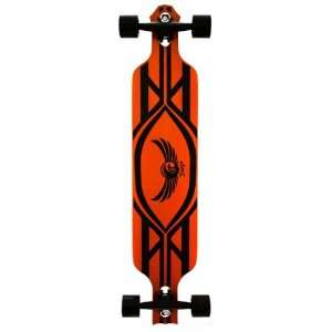  Dregs 42 Fiberslide 101 Orange Longboard Deck (Deck Only 