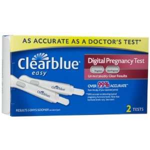   Digital Pregnancy Test 2 ct (Quantity of 3): Health & Personal Care