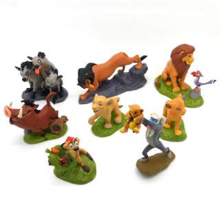 New 8PCS Lot of The Lion King Figure Toys Simba  