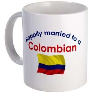  Happily Married Colombian 2 Colombia Mug by  