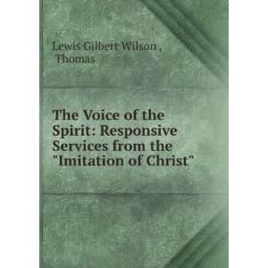com The Voice of the Spirit Responsive Services from the Imitation 