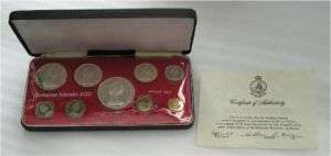 BAHAMA ISLANDS SILVER COIN CROWN PROOF SET 1970  