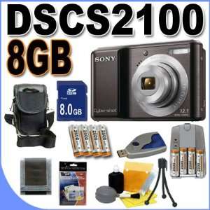  Sony DSC S2100 12.1MP Digital Camera w/3x Optical Zoom 