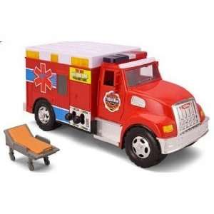 Tonka Mighty Motorized Toy Ambulance : Toys & Games : 