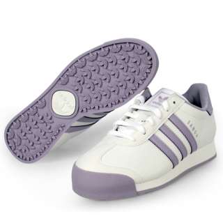 ADIDAS SAMOA j (GS) BIG KIDS Size 4.5 White Shoes  