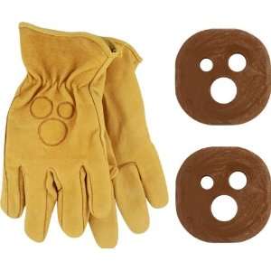  Holesom Slide Gloves Large Xlarge Tan W Cocoa Butter Pucks 