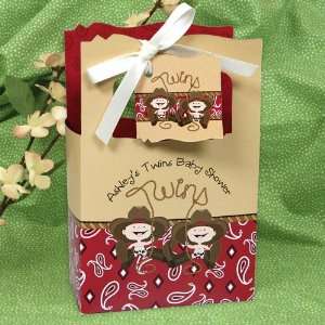   Little Cowboys   Classic Personalized Baby Shower Favor Boxes: Toys