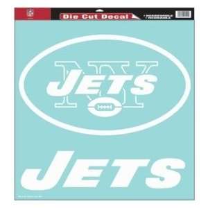  New York Jets 18X18 Die Cut Decal